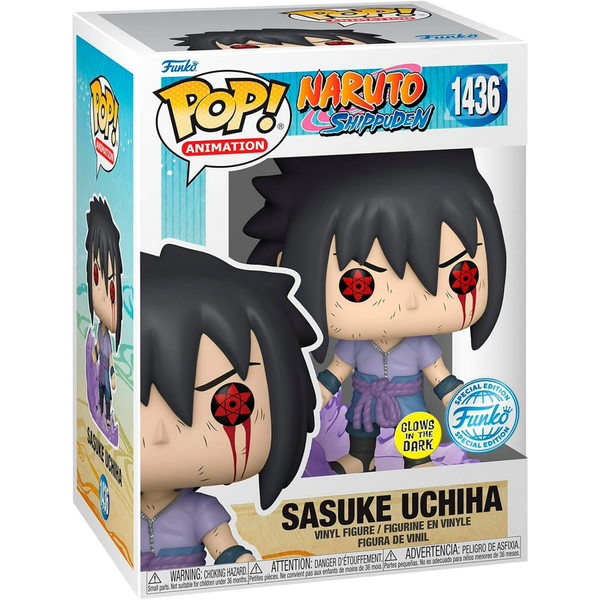 Funko Pop! Animation: Naruto Shippuden - Sasuke Uchiha #1436