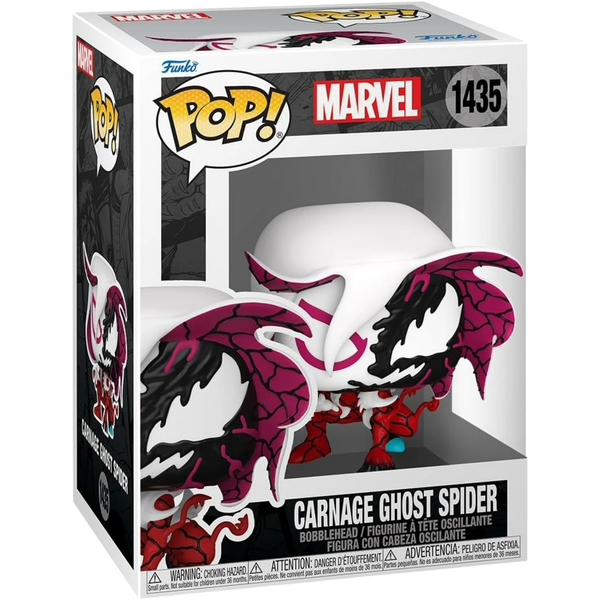 Funko Pop! Heroes: Marvel - Carnage Ghost Spider #1435