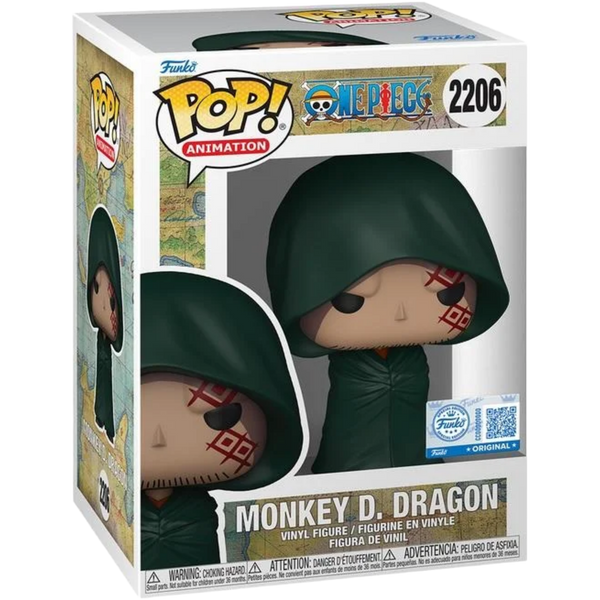 Funko Pop! Animation: One Piece - Monkey D. Dragon #2206