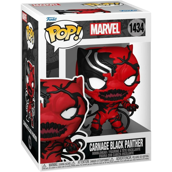 Funko Pop! Heroes: Marvel - Carnage Black Panther #1434