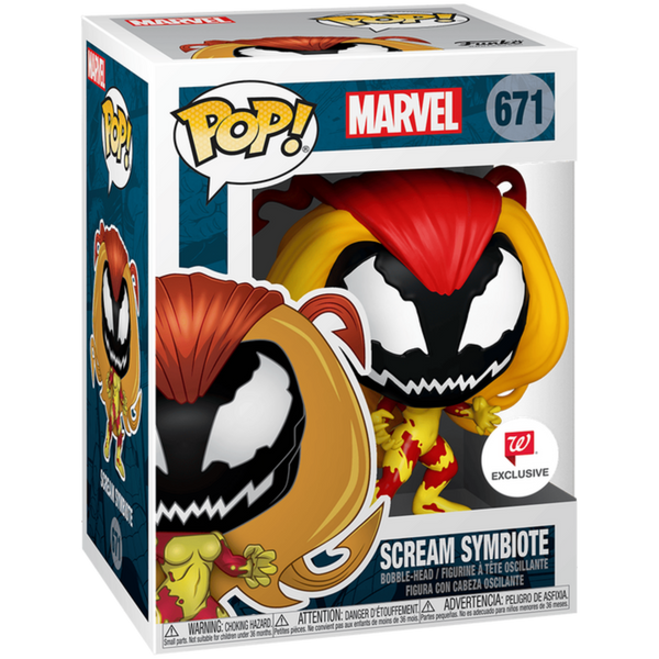 Funko Pop! Heroes: Marvel - Scream Symbiote #671