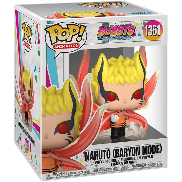 Funko Pop! Super: Boruto Naruto Next Generations - Naruto (Baryon Mode) #1361
