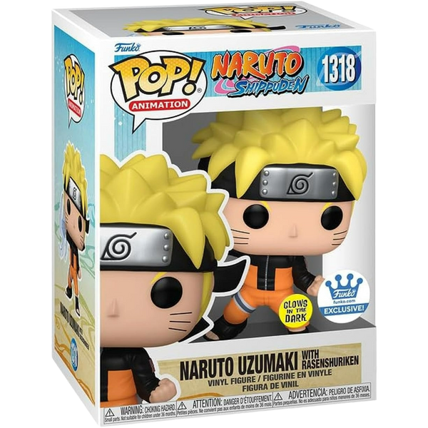 Funko Pop! Animation: Naruto Shippuden - Naruto Uzumaki With Rasenshuriken #1318