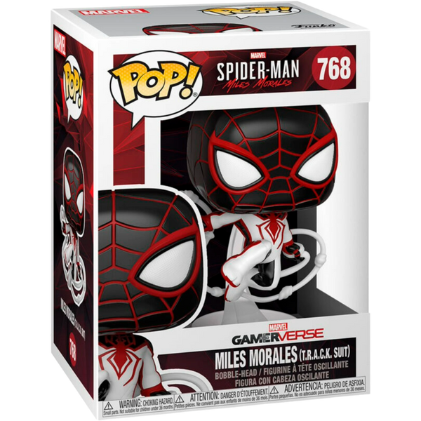 Funko Pop! Games: Spider-Man Miles Morales - Miles Morales (T.R.A.C.K. Suit) #768
