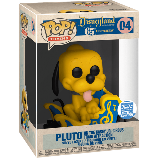 Funko Pop! Trains: Disneyland Resort 65th - Pluto On The Casey Jr. Circus Train Attraction #04