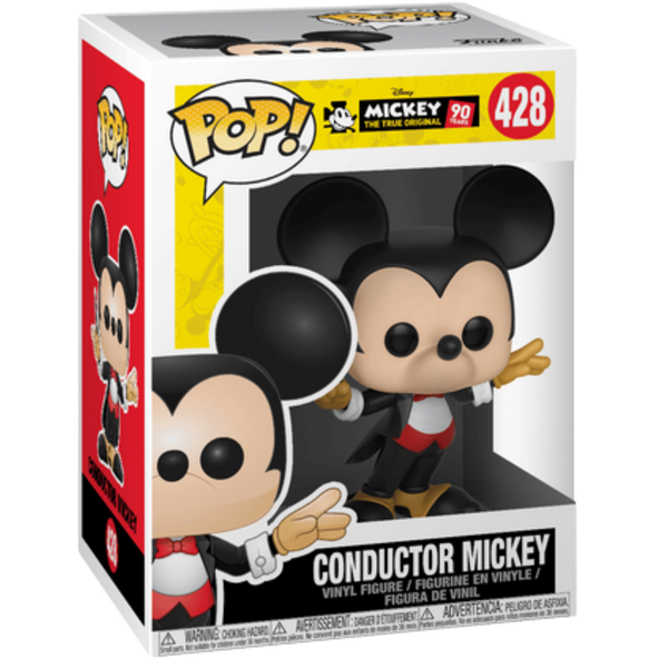 Funko Pop! Disney: Mickey The True Original 90th - Conductor Mickey #428