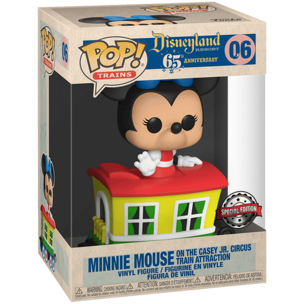 Funko Pop! Trains: Disneyland Resort 65th - Minnie Mouse On The Casey Jr. Circus Train Attraction #06