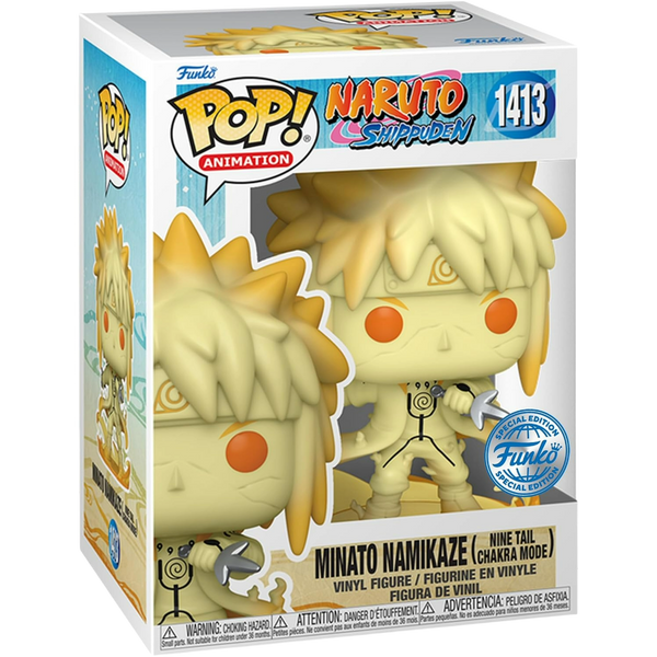 Funko Pop! Animation: Naruto Shippuden - Minato Namikaze (Nine Tail Chakra Mode) #1413