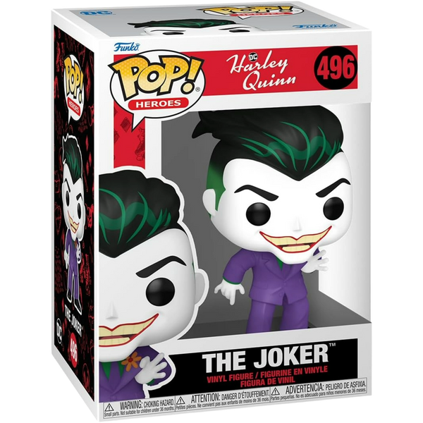 Funko Pop! Heroes: Harley Quinn Animated Series - The Joker #496