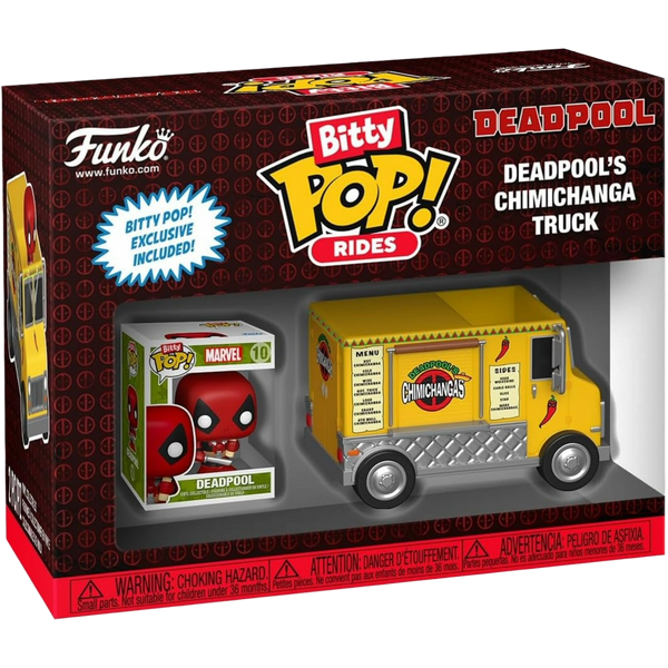 Funko Bitty Pop! Rides: Deadpool - Deadpool’s Chimichanga Truck