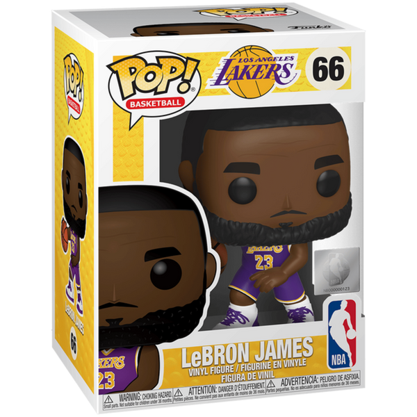 Funko Pop! NBA: Los Angeles Lakers - LeBron James #66