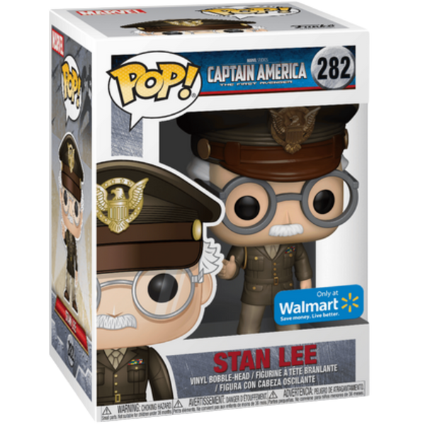 Funko Pop! Movies: Captain America The First Avenger - Stan Lee #282