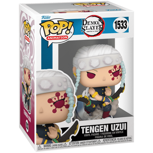 Funko Pop! Animation: Demon Slayer - Tengen Uzui With Nichirin Cleavers #1533