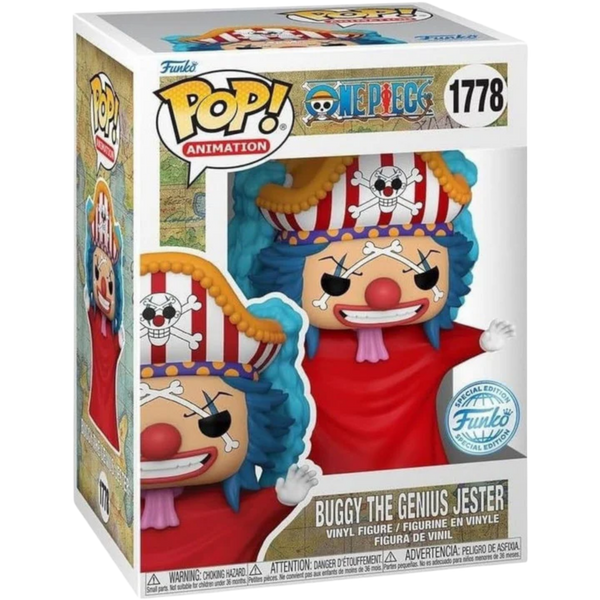 Funko Pop! Animation: One Piece - Buggy The Genius Jester #1778