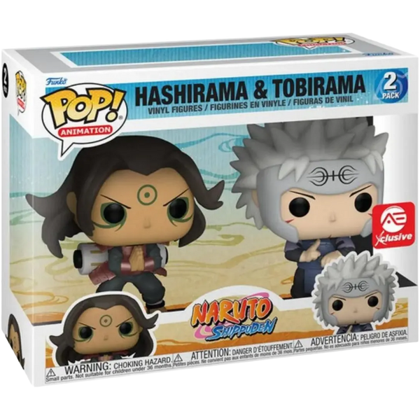 Funko Pop! Animation: Naruto Shippuden - Hashirama & Tobirama (2-Pack)