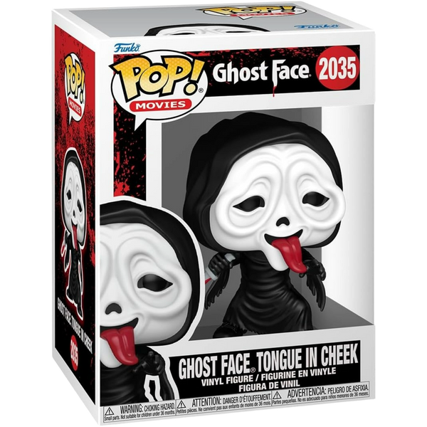 Funko Pop! Movies: Scream - Ghost Face Tongue In Cheek #2035