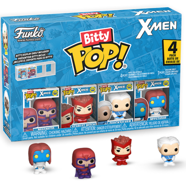 Funko Bitty Pop!: X-Men 4-Pack Series