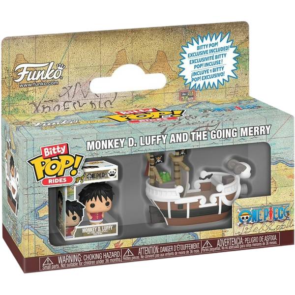 Funko Bitty Pop! Rides: One Piece - Monkey D. Luffy And The Going Merry