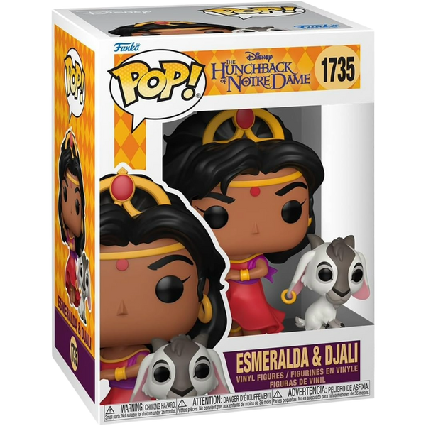 Funko Pop! Disney: The Hunchback Of Notre Dame - Esmeralda & Djali #1735