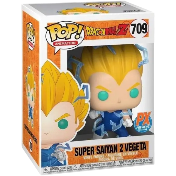 Funko Pop! Animation: Dragon Ball Z - Super Saiyan 2 Vegeta #709