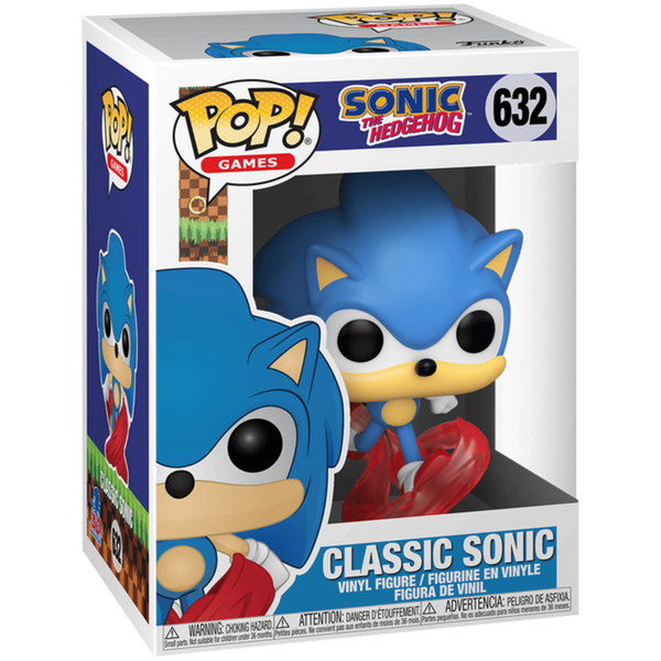 Funko Pop! Games: Sonic The Hedgehog - Classic Sonic 632