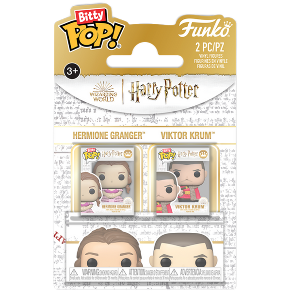 Funko Bitty Pop!: Harry Potter - Hermione Granger & Viktor Frum 2-Pack