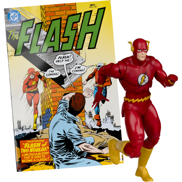 McFarlane Page Punchers: The Flash #123 - Barry Allen Flash