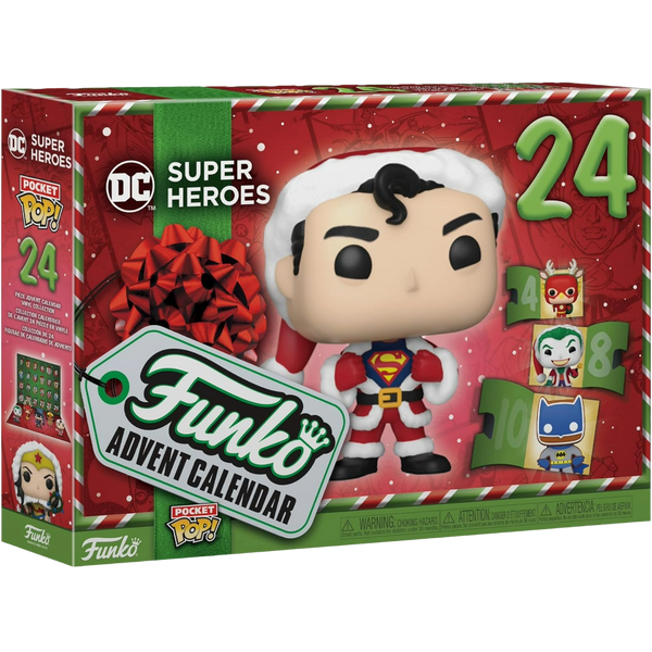 Funko Pocket Pop!: 24 Day Countdown Calendar - DC Super Heroes