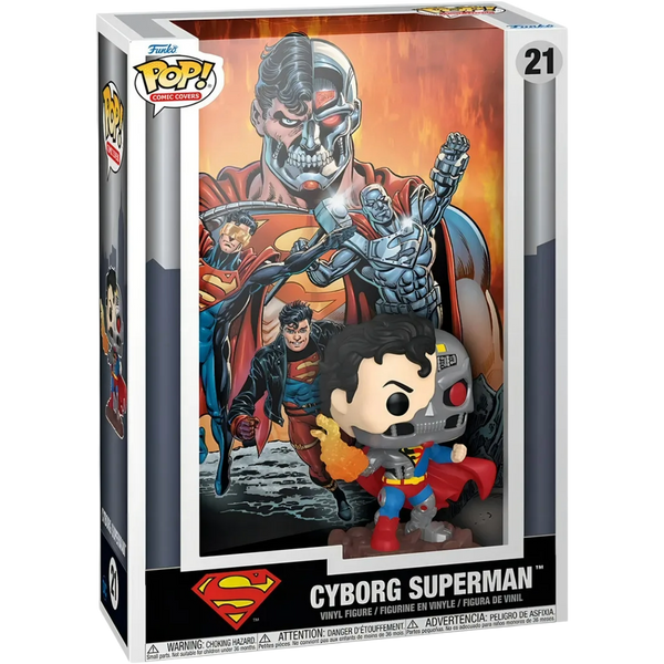 Funko Pop! Comic Covers: DC - Cyborg Superman 21