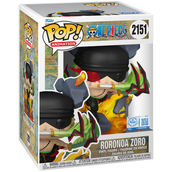 Funko Pop! Premium: One Piece - Roronoa Zoro (King Of Hell) 2151