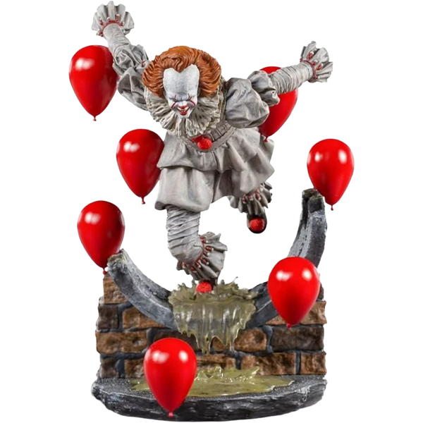 Iron Studios: IT Chapter Two - Pennywise With Balloons Deluxe Art Scale 1/10
