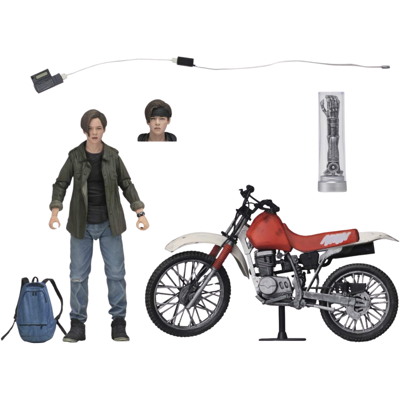 NECA Ultimate: Terminator 2 Judgement Day - John Connor With Motorbike