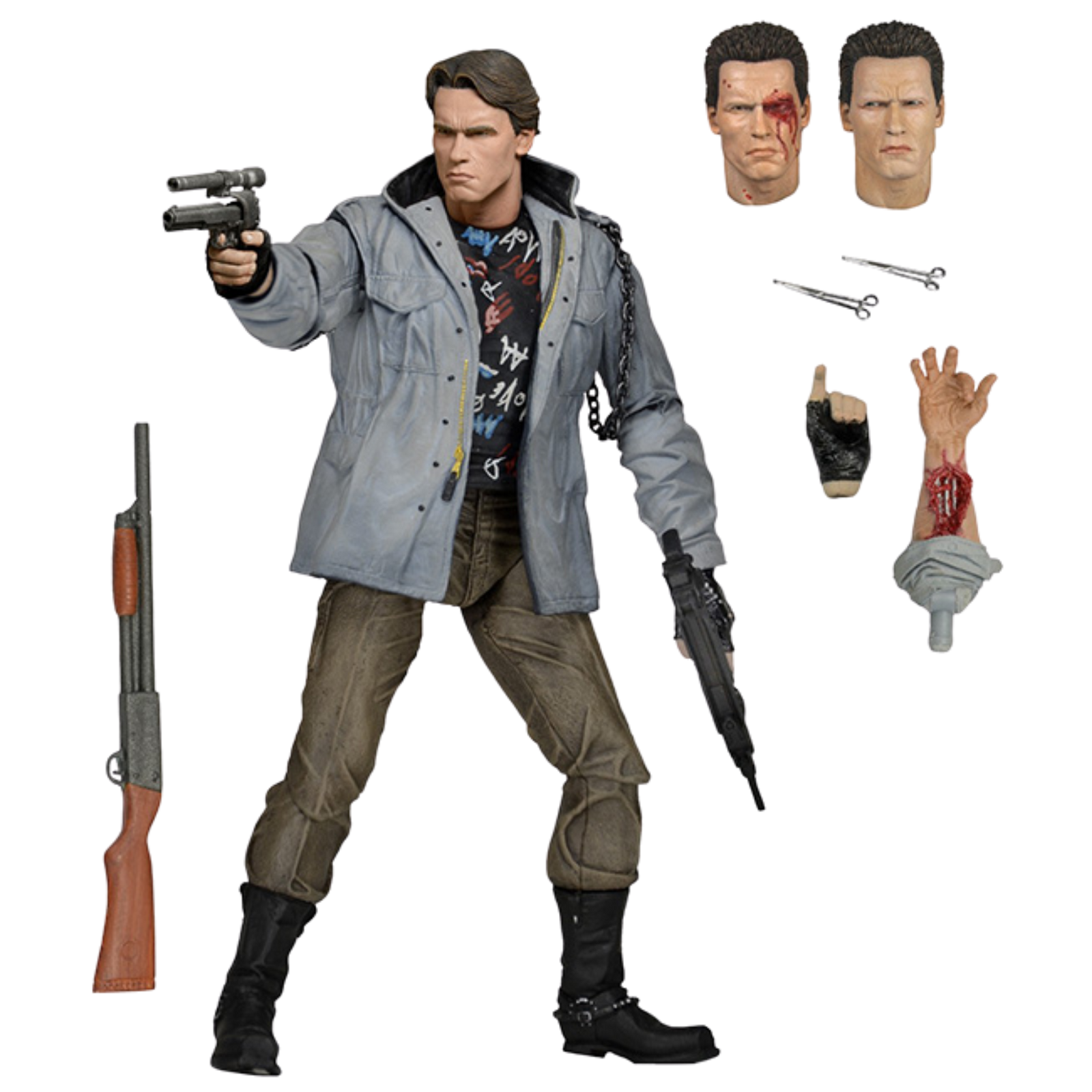 NECA Ultimate: Terminator - T-800 (Tech Noir)