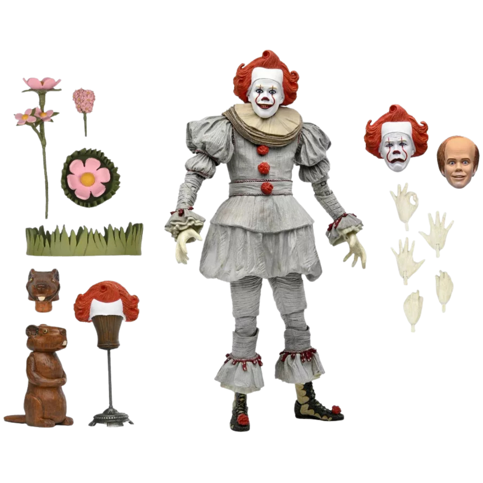 NECA Ultimate: IT Welcome To Derry - Bob Gray As Pennywise