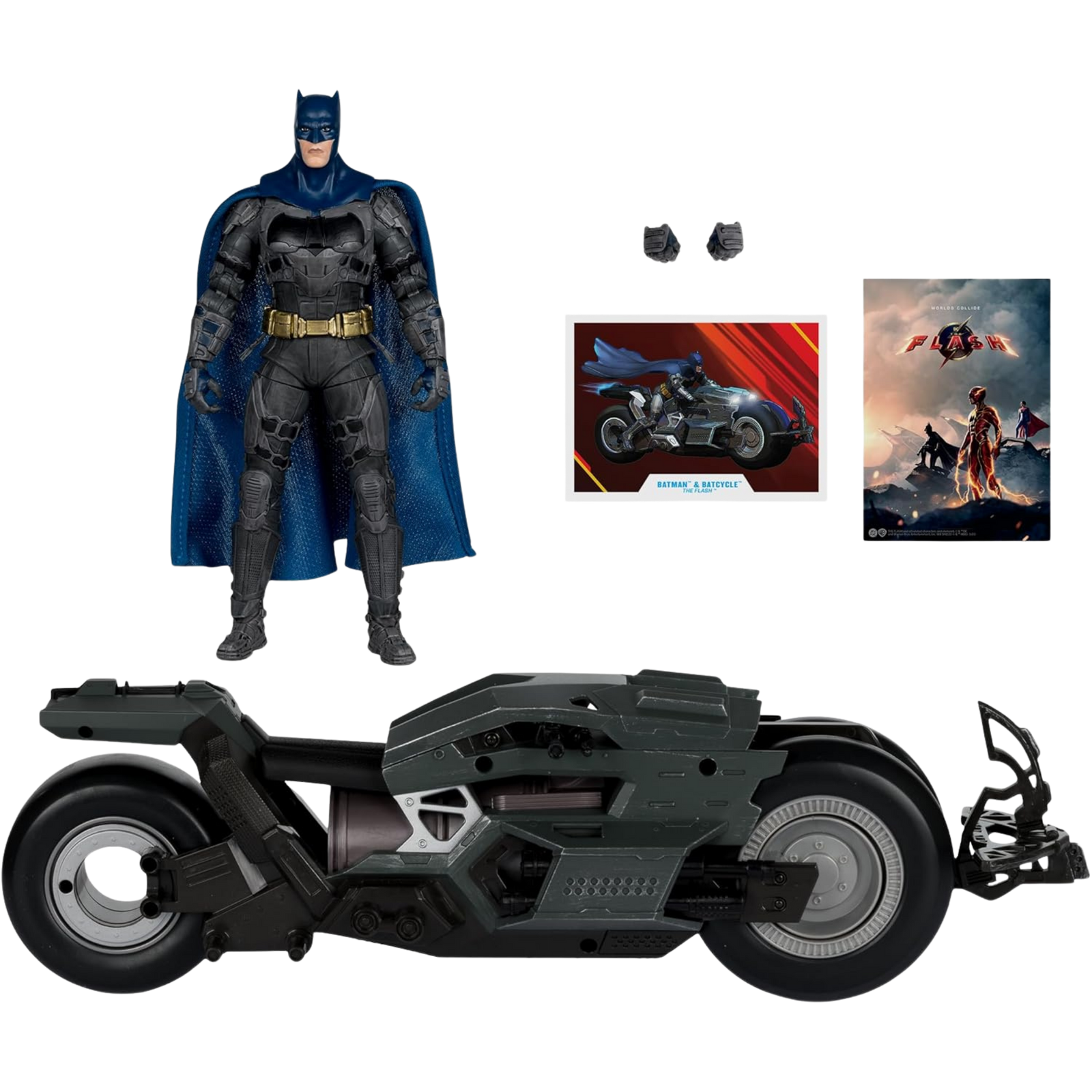 McFarlane DC Multiverse: The Flash Movie - Batman & Batcycle