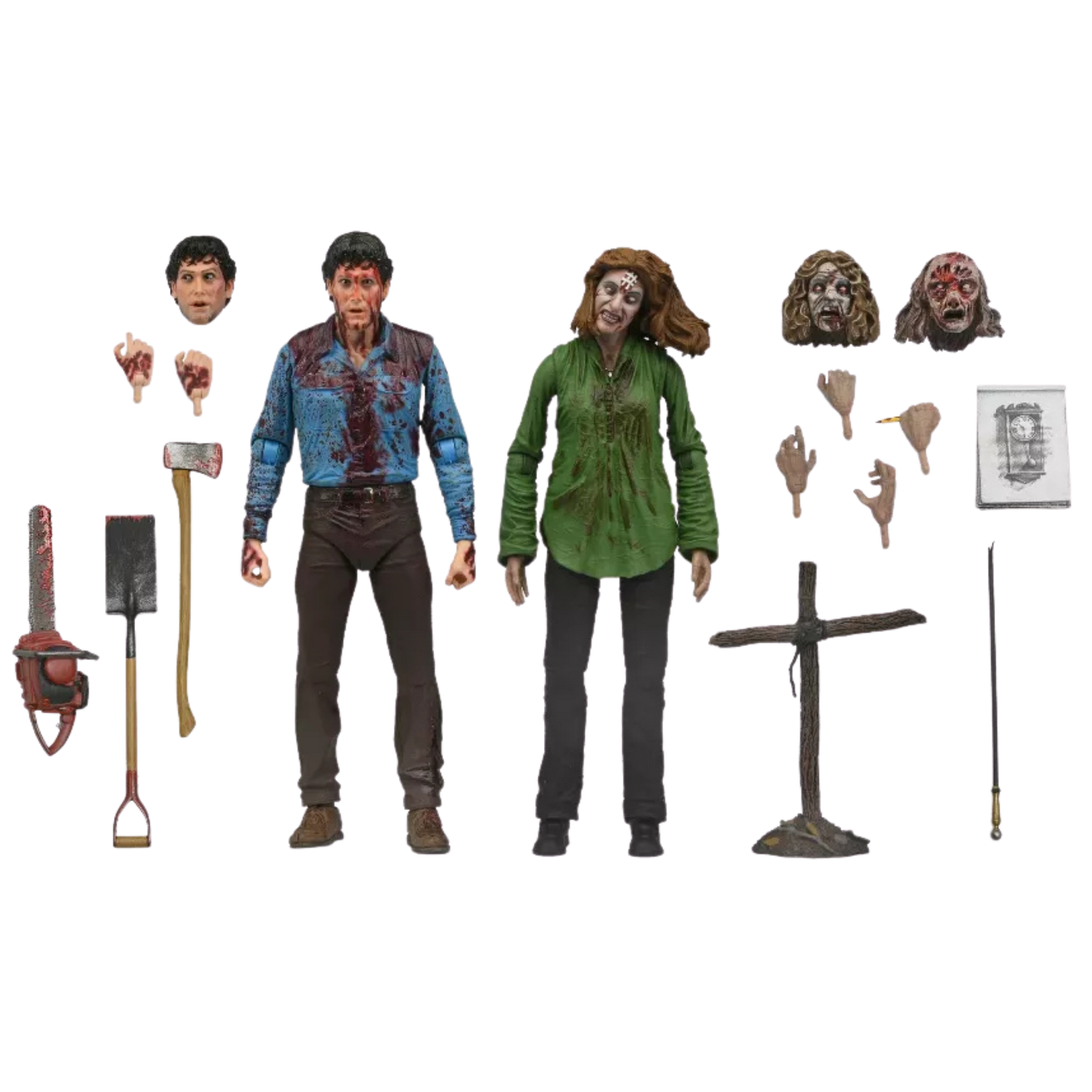 NECA Ultimate: The Evil Dead - Ash & Cheryl (2-Pack)