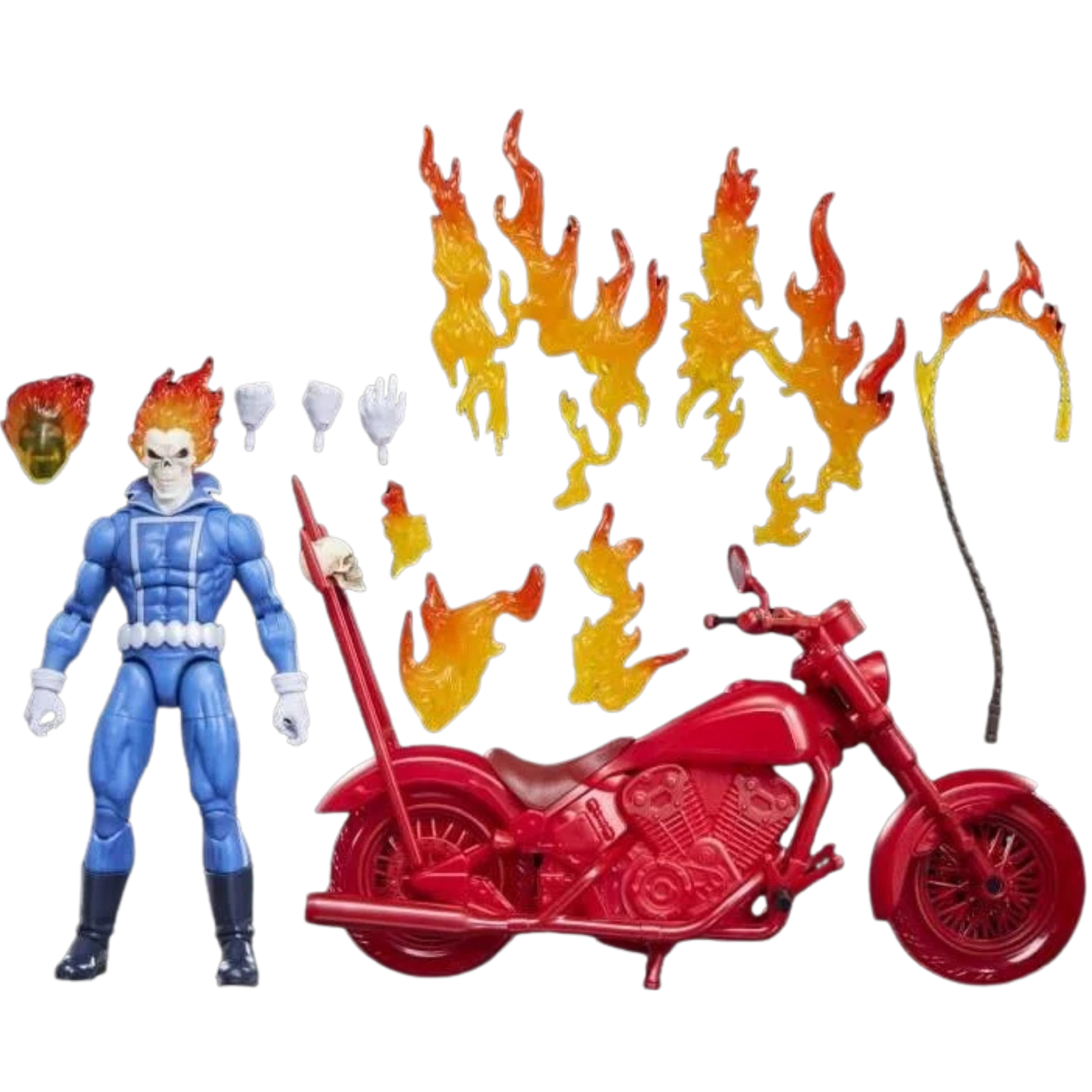 Hasbro / Marvel Legends: Ghost Rider - Johnny Blaze With Motorcycle