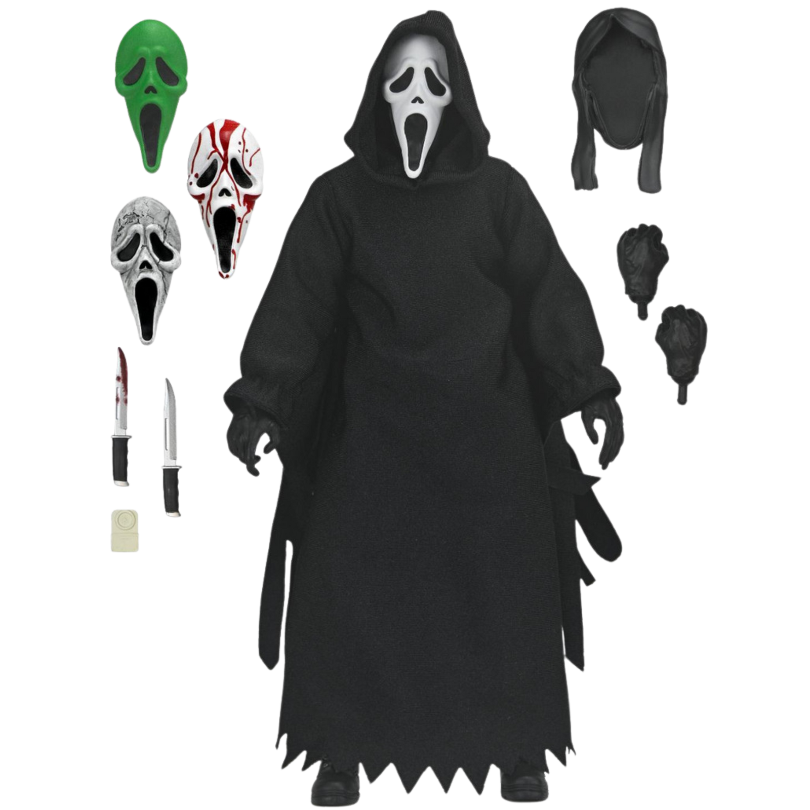 NECA Clothed Series: Scream - Ghost Face