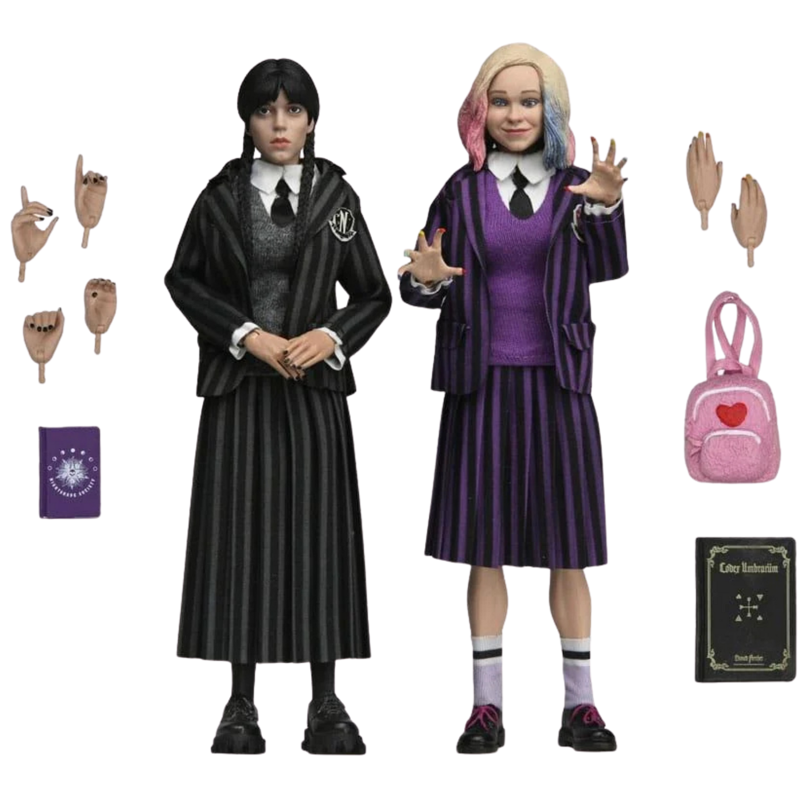 NECA Ultimate: Wednesday - Wednesday & Enid (2-Pack)