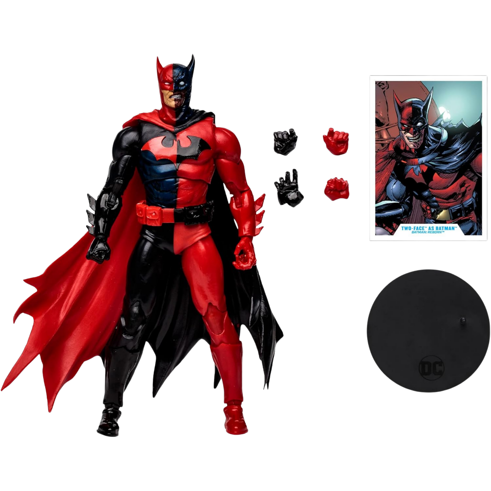 McFarlane DC Multiverse: Batman Reborn - Two-Face As Batman