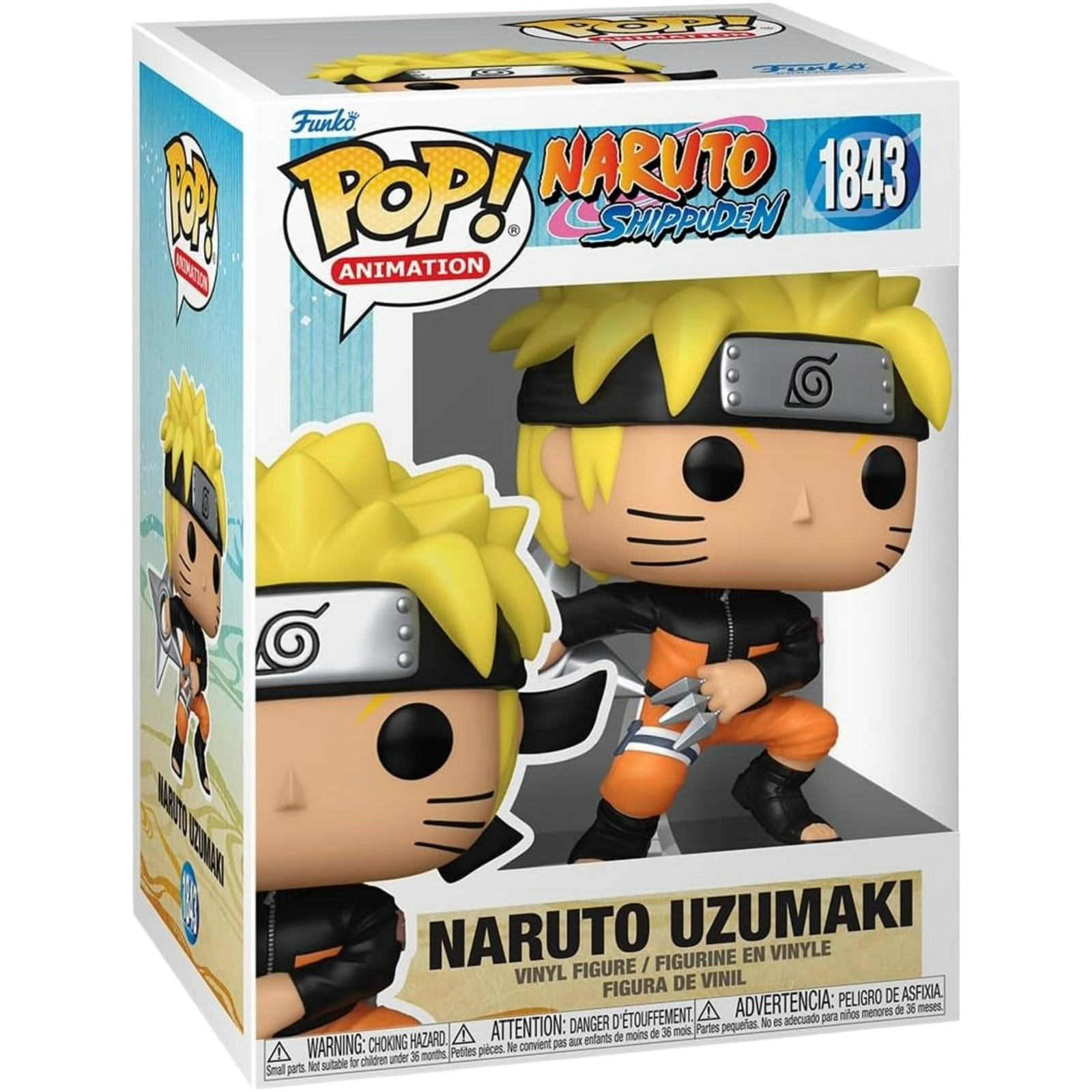 Funko Pop! Animation: Naruto Shippuden - Naruto Uzumaki #1843