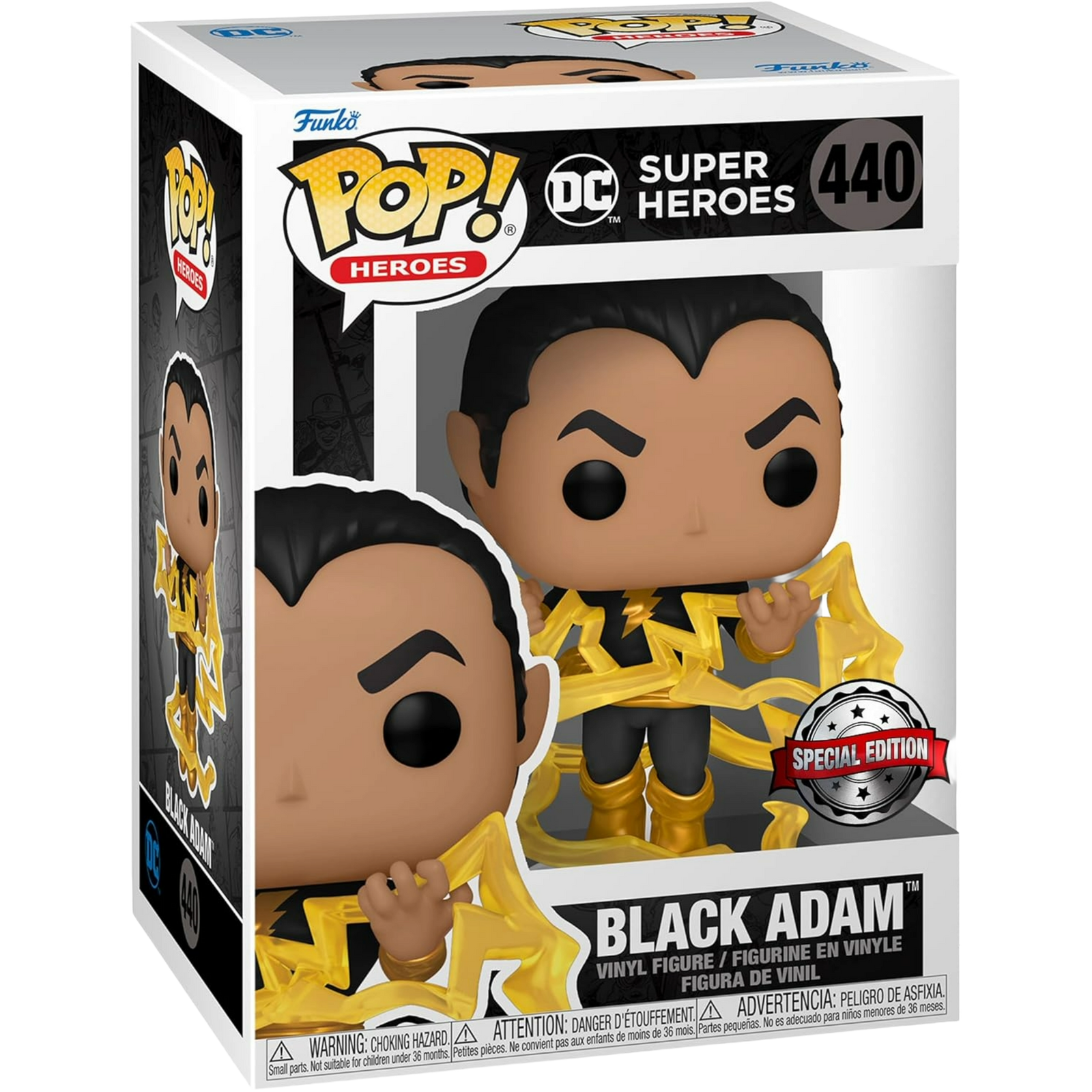 Funko Pop! Heroes: DC Super Heroes - Black Adam #440
