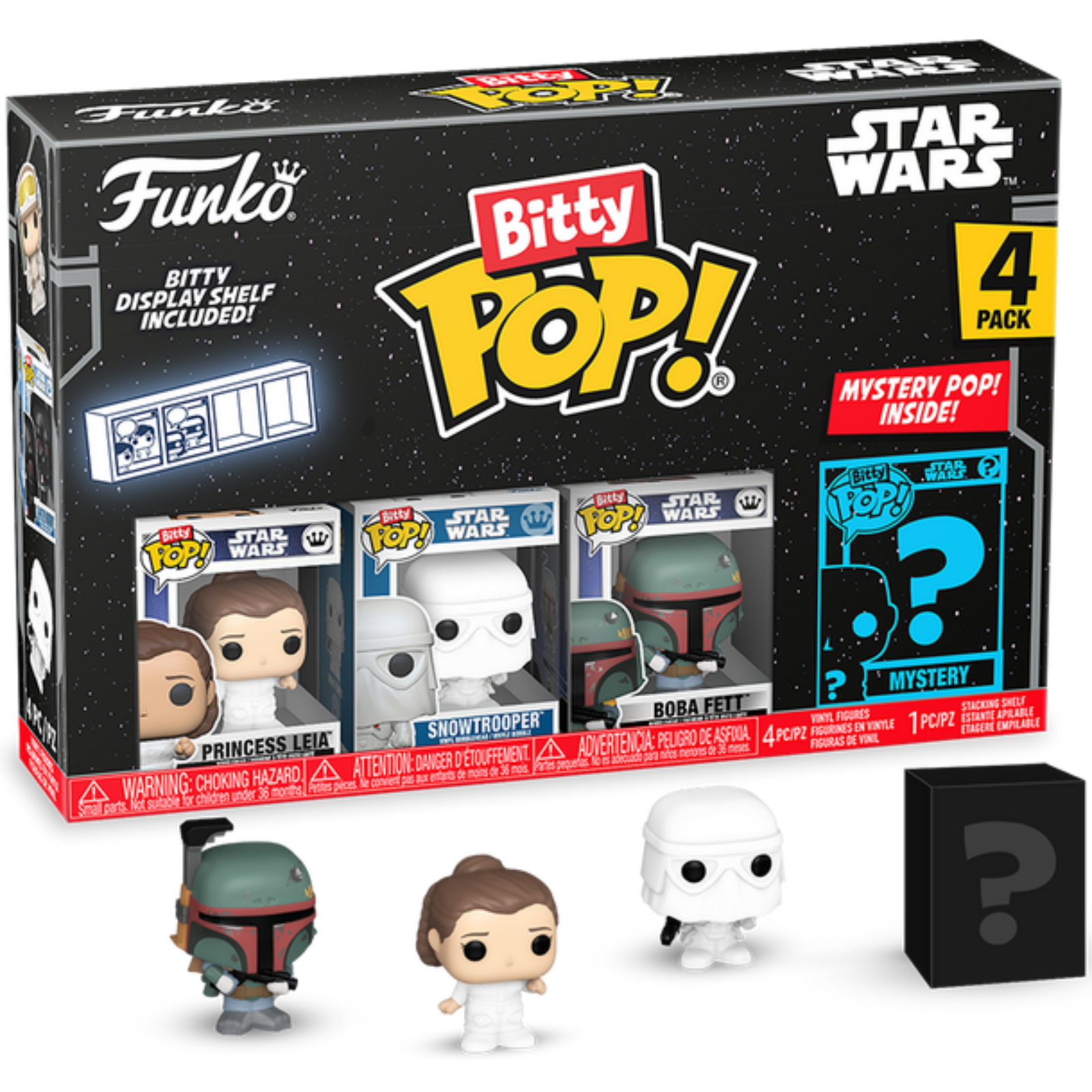 Funko Bitty Pop!: Star Wars 4-Pack Series