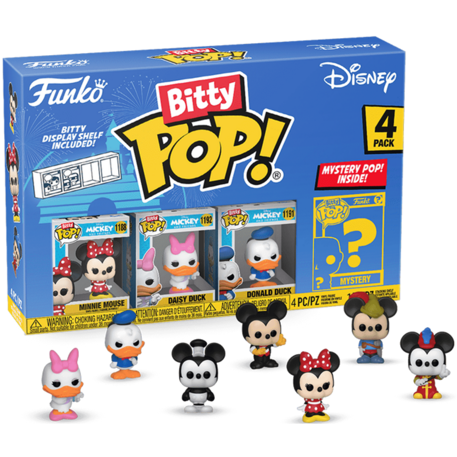 Funko Bitty Pop!: Disney 4-Pack Series