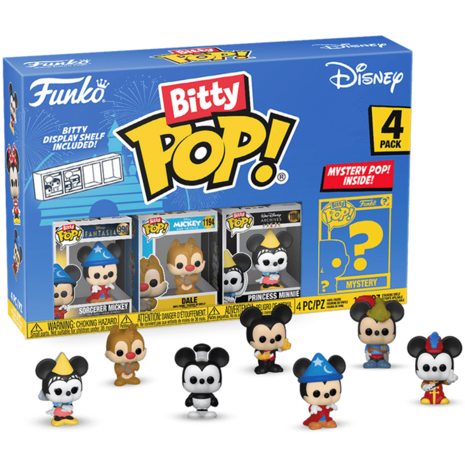 Funko Bitty Pop!: Disney 4-Pack Series
