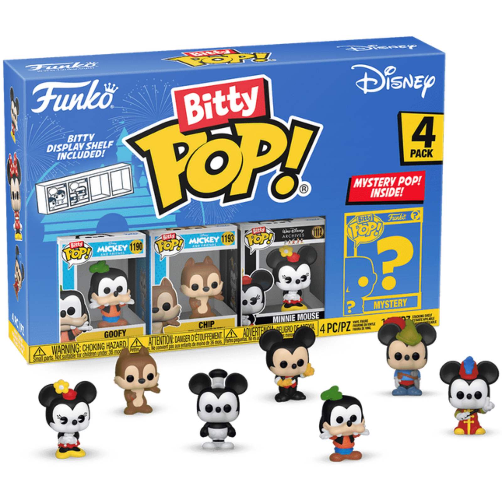 Funko Bitty Pop!: Disney 4-Pack Series