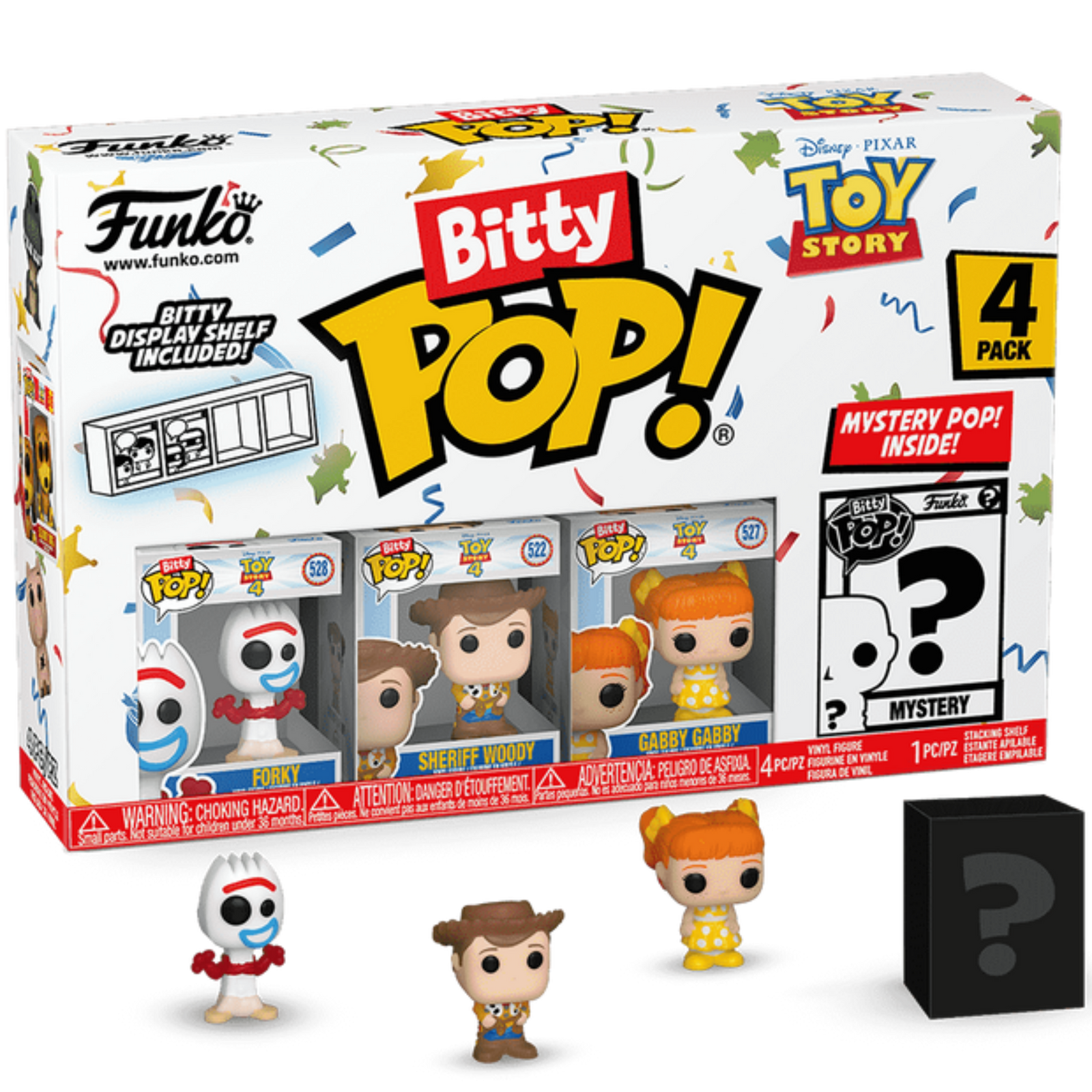 Funko Bitty Pop!: Toy Story 4-Pack Series