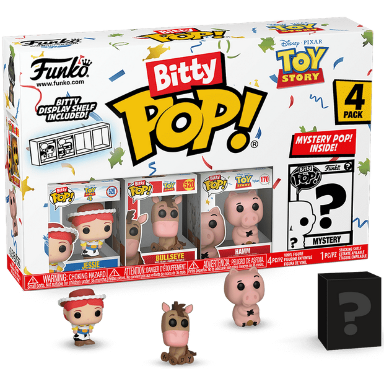 Funko Bitty Pop!: Toy Story 4-Pack Series
