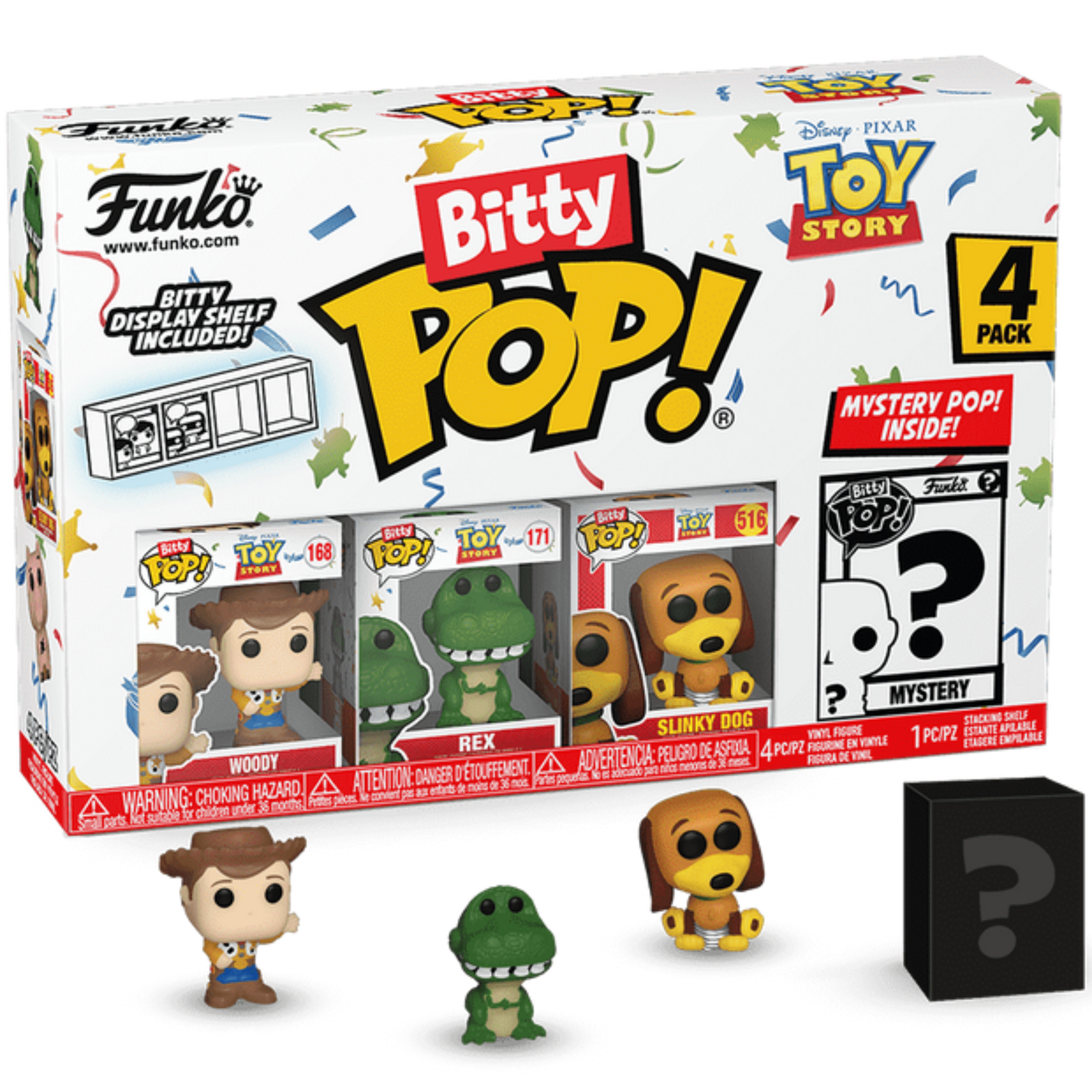 Funko Bitty Pop!: Toy Story 4-Pack Series