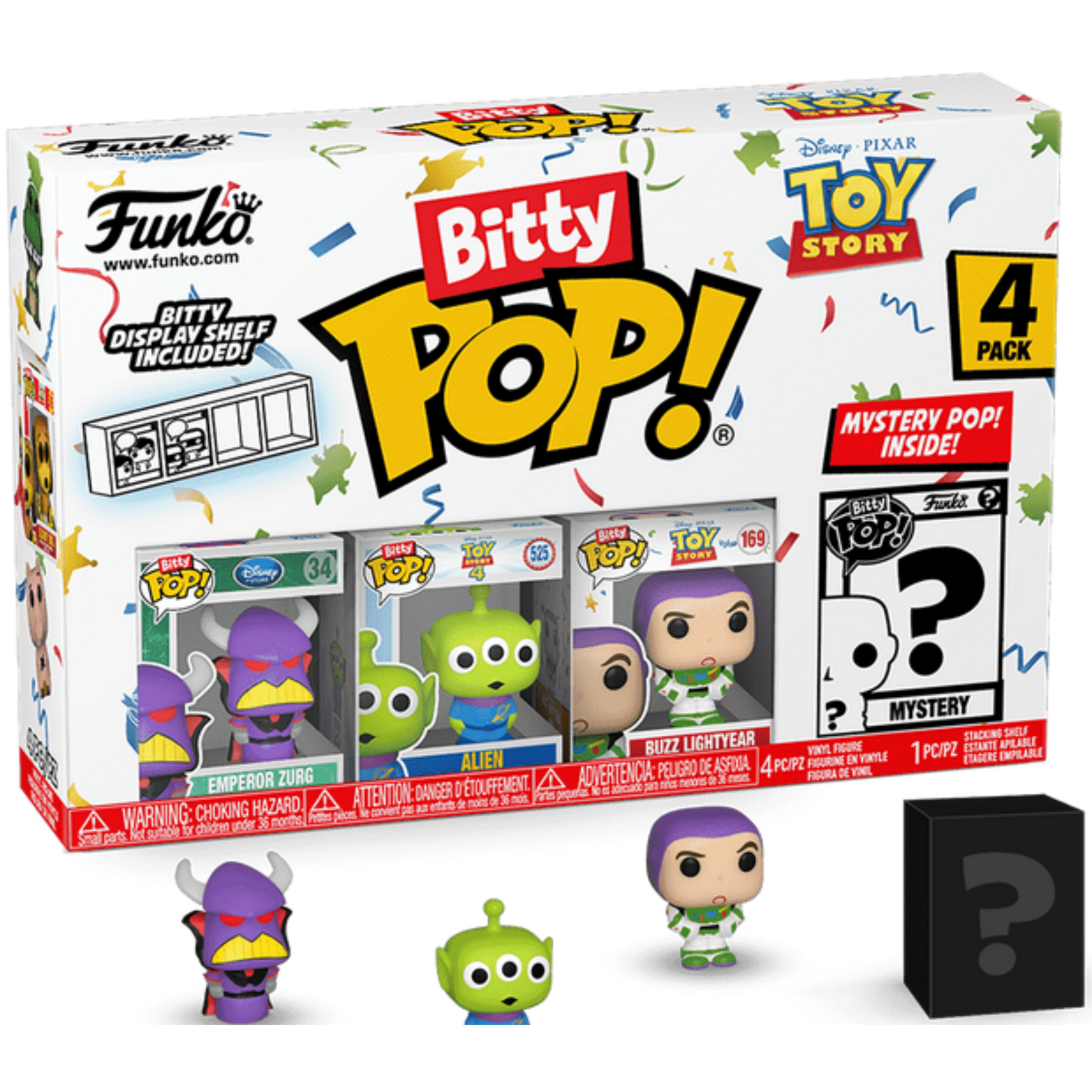 Funko Bitty Pop!: Toy Story 4-Pack Series